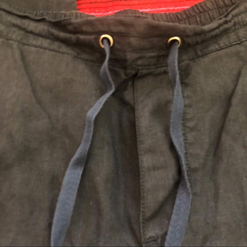 3️⃣ Matty M Blue Drawstring Calf Length Pant - Picture 6 of 7